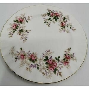 Royal Albert Lavender Rose B&B Bread Plate No Chips Or Cracks or Crazing 6.25"